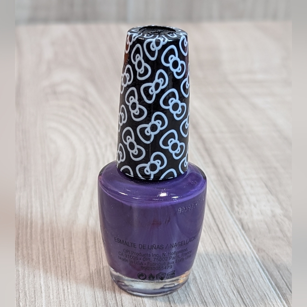 OPI Nail Polish Hello Kitty "Hello Pretty" Rich Purple - Picture 3 of 5